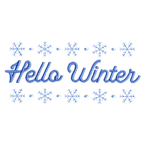 Hello Winter & Snowflakes - Image 5