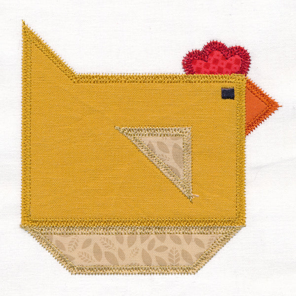 Hen Quilt Block (In-the-Hoop) - Image 3