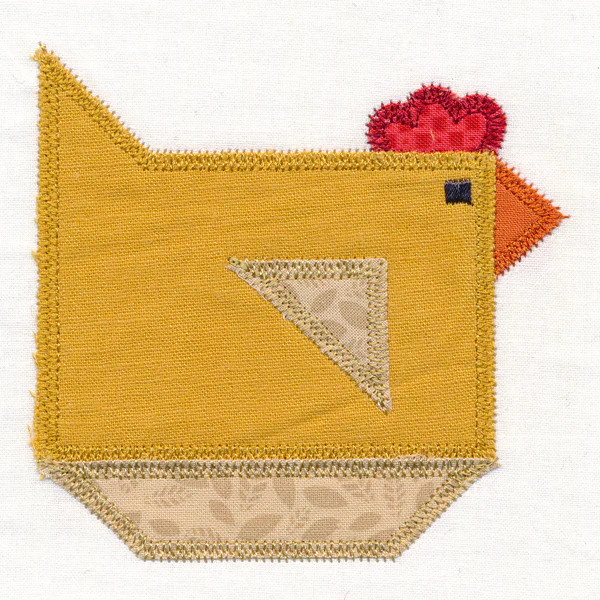Hen Quilt Block (In-the-Hoop) - Image 4