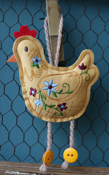 Hen Stuffie (In-the-Hoop) - Image 2