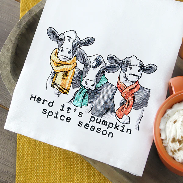 Herd It's Pumpkin Spice Season Cows - Image 6