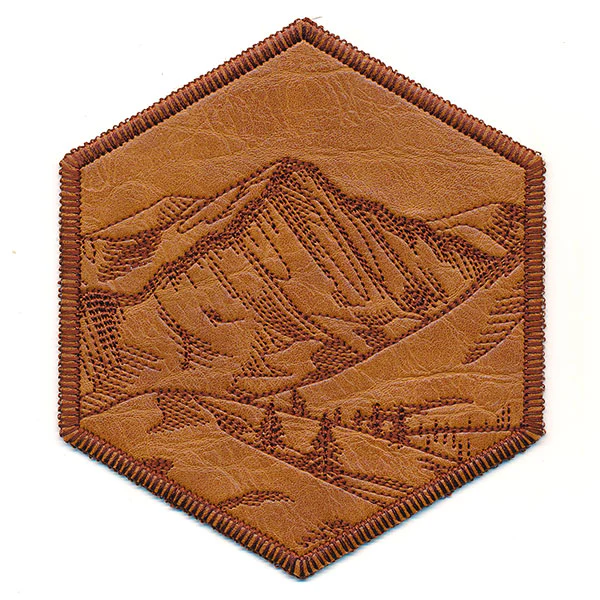 Hexagon Nature Coaster 2 (In-the-Hoop) - Image 7