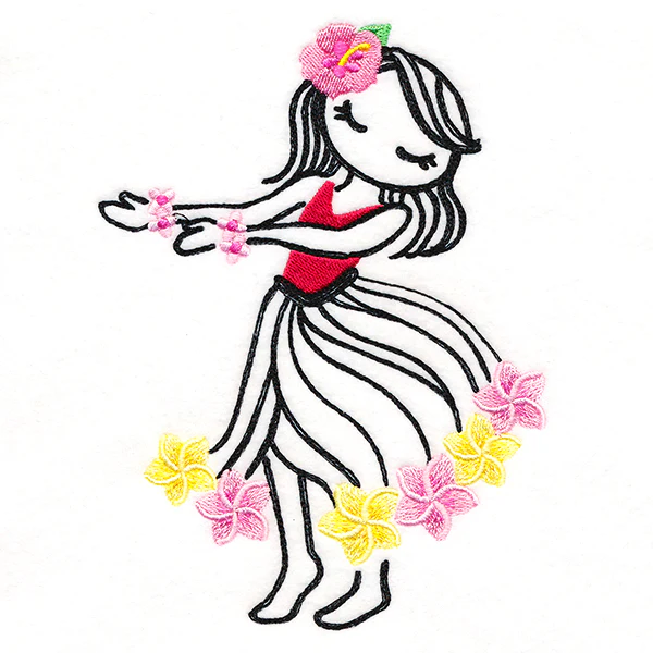 Hibiscus Hula Girl - Image 2