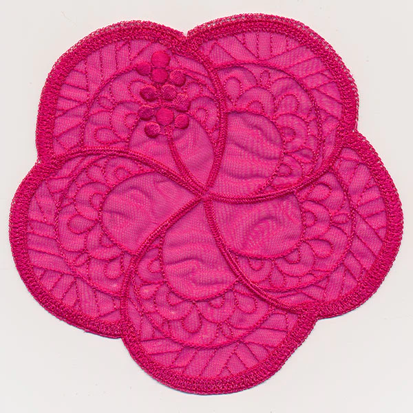 Hibiscus Organza Accent (In-the-Hoop) - Image 4