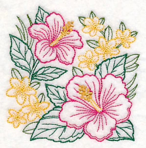 Hibiscus Square (Vintage) - Image 5