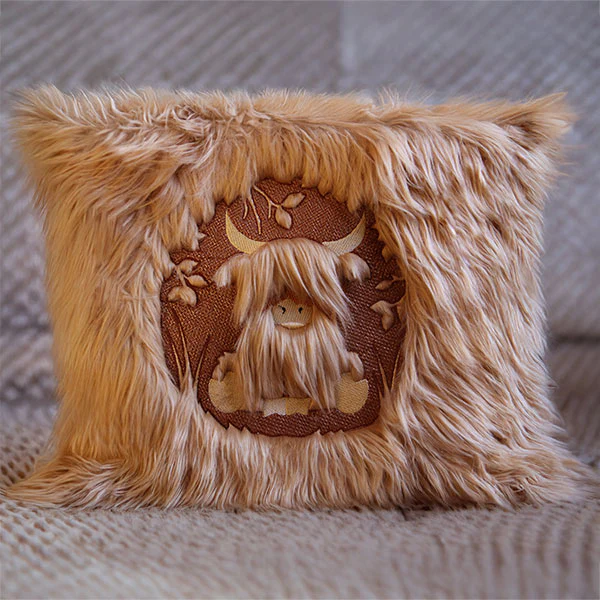 Highland Cow Silhouette (Embossed) - Image 11