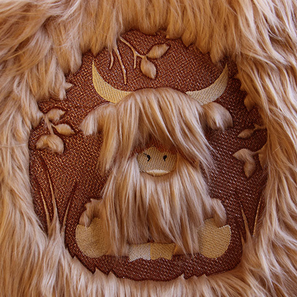 Highland Cow Silhouette (Embossed) - Image 12