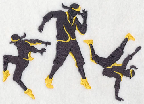 Hip-Hop Silhouette Trio - Female - Image 3