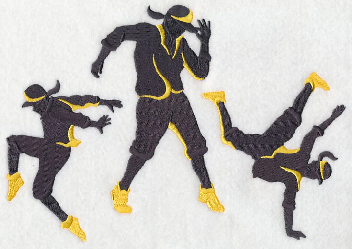 Hip-Hop Silhouette Trio - Female - Image 4