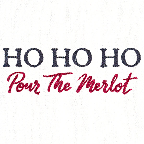 Ho, Ho, Ho, Pour the Merlot - Image 5