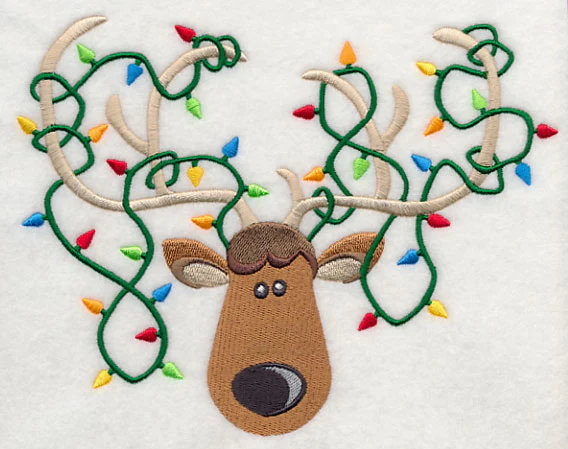 Holiday Antlers - Christmas Lights