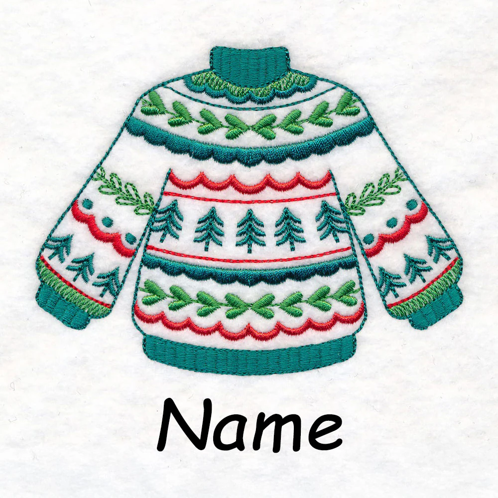 Holiday Botanicals Sweater