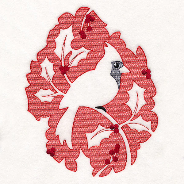 Holiday Cardinal (Embossed) - Image 2