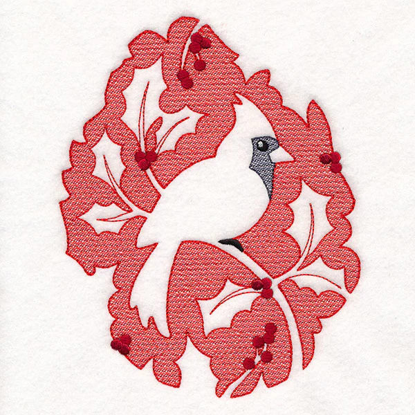 Holiday Cardinal (Embossed) - Image 3
