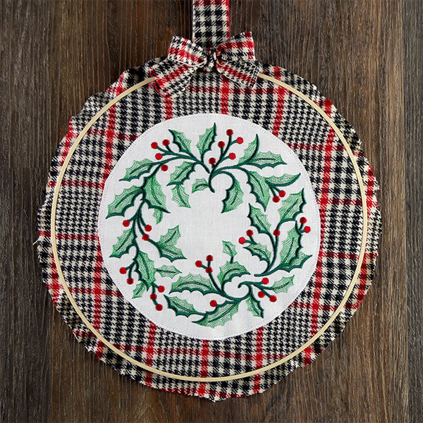 Holiday Holly Wreath - Image 8