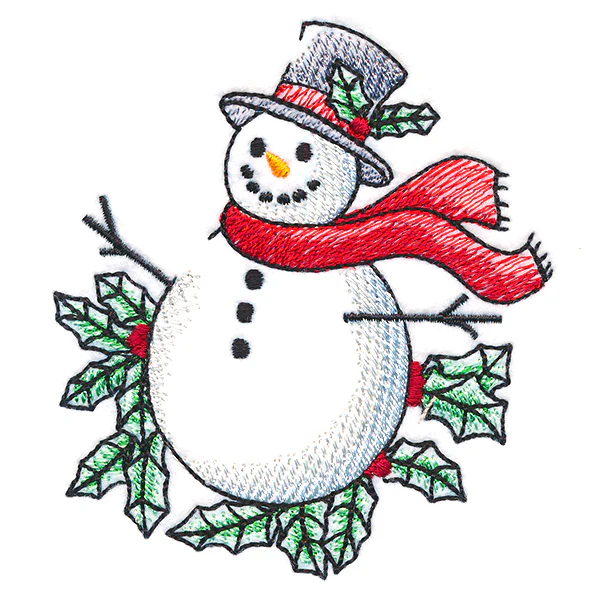 Holly Jolly Snowman - Image 4