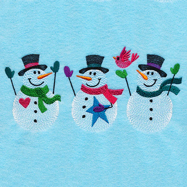 Holly Jolly Snowman Trio - Image 3