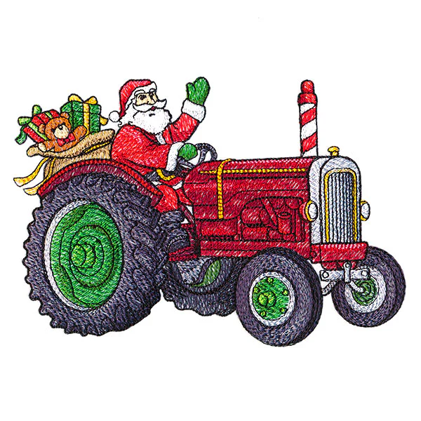 Holly Jolly Tractor Ride Santa - Image 5