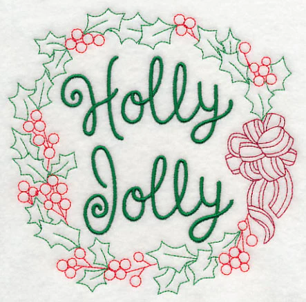 Holly Jolly Wreath - Image 3