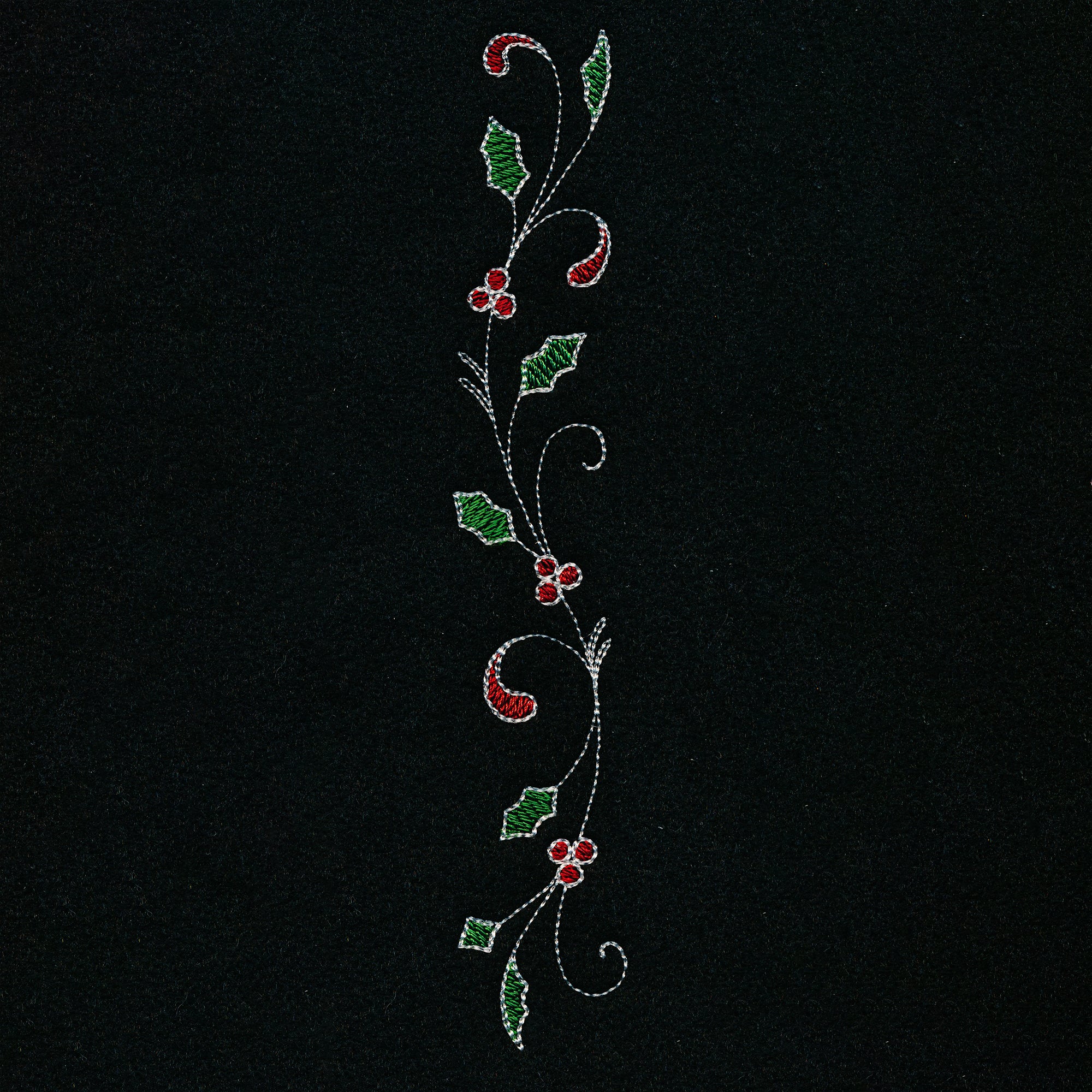 Holly & Swirls Christmas Frame - Image 4