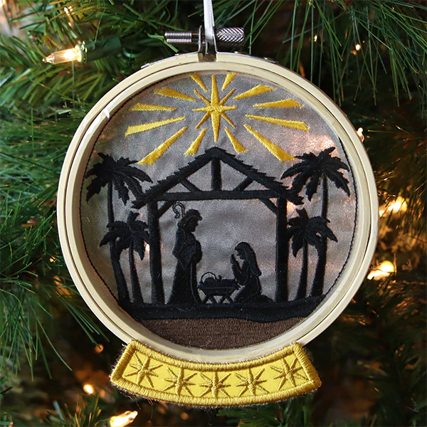 Holy Family Snowglobe (Organza) - Image 6