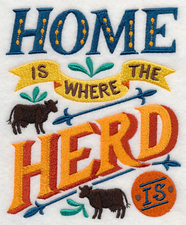 Home Is Where The Herd Is (Cows) - Image 4