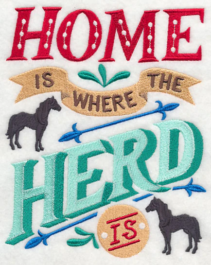 Home Is Where The Herd Is (Horses) - Image 2
