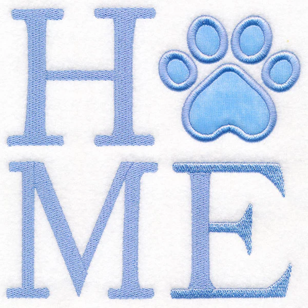 HOME Paw Print (Applique) - Image 17