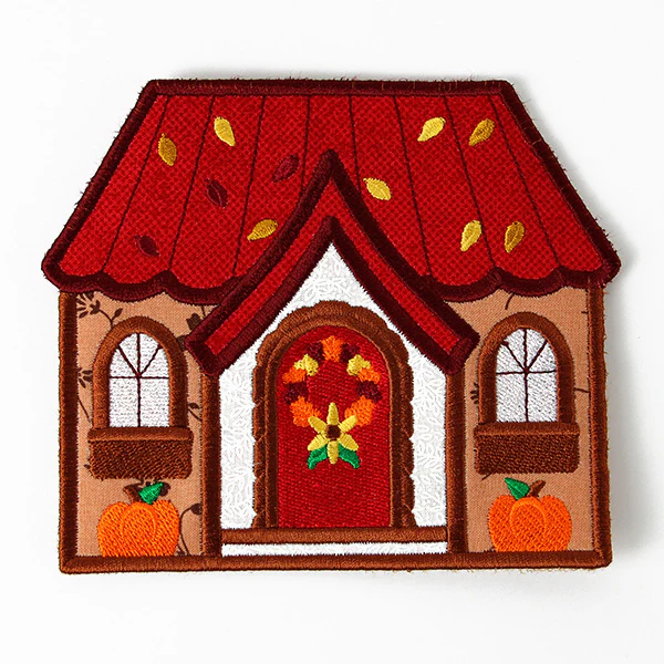 Home Sweet Autumn Home Trivet (In-the-Hoop) - Image 8