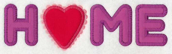 Home with Heart (Heirloom Applique) - Image 2