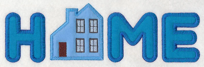 Home with House (Heirloom Applique) - Image 2