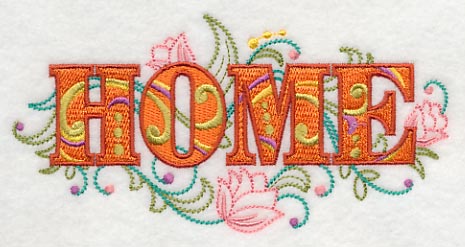 Home with Vintage Flower Fade - Image 3