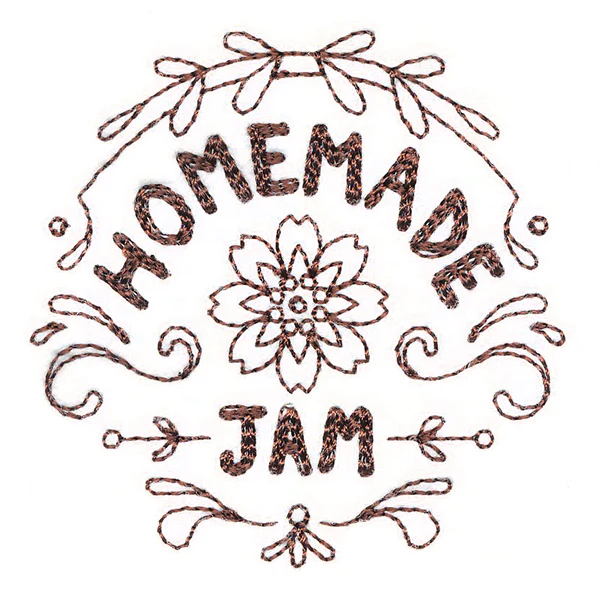 Homemade Heaven Jar Topper - Jam