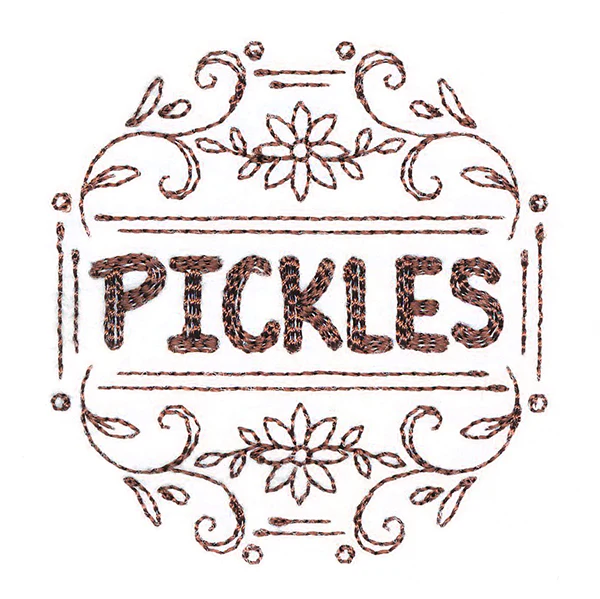 Homemade Heaven Jar Topper - Pickles