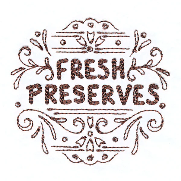 Homemade Heaven Jar Topper - Preserves