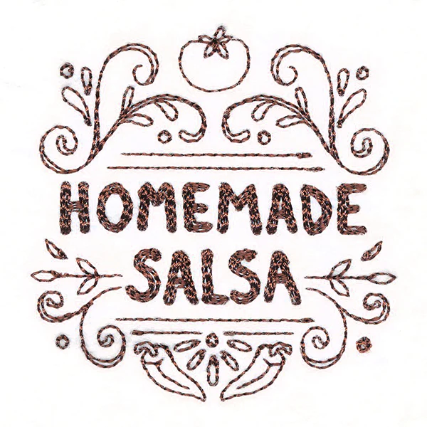 Homemade Heaven Jar Topper - Salsa