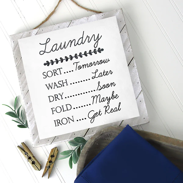 Homemaker's Sassy Laundry Schedule - Image 8