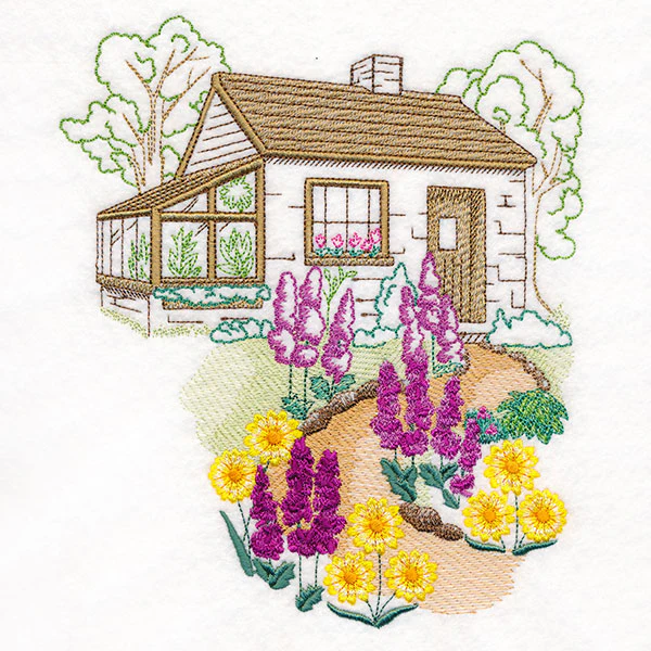 Homestead Cottage Scene - Image 7