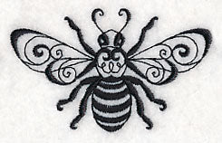 Honeybee 2 (Blackwork) - Image 2