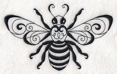 Honeybee 2 (Blackwork) - Image 3