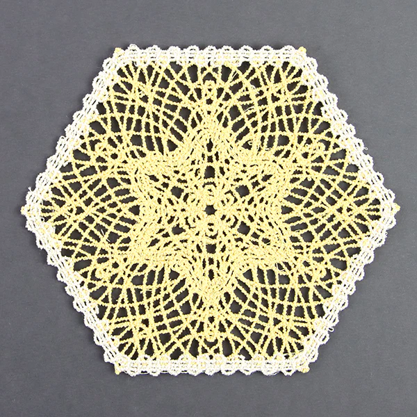 Honeycomb Doily (Battenburg Lace) - Image 3