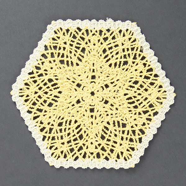 Honeycomb Doily (Battenburg Lace) - Image 5