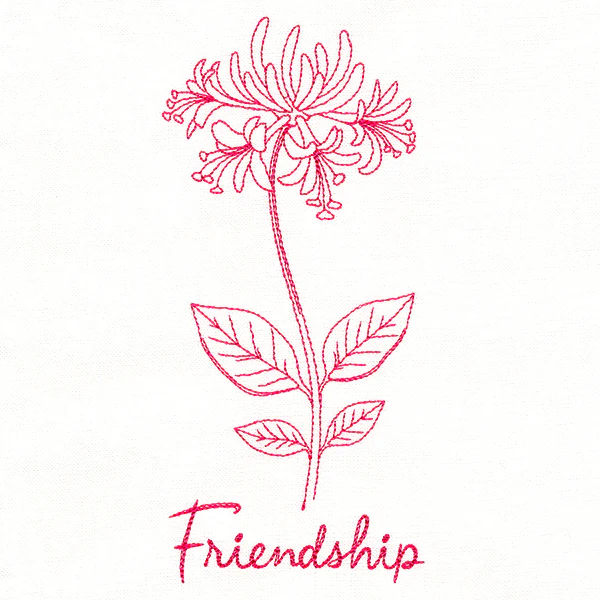 Honeysuckle of Friendship (Vintage) - Image 3