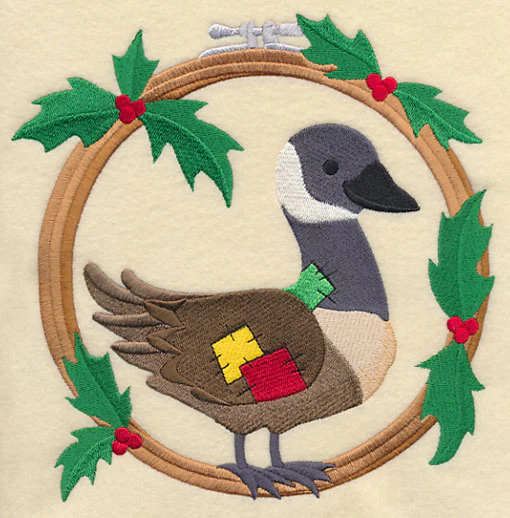 Hoop It Up Christmas Canada Goose - Image 2