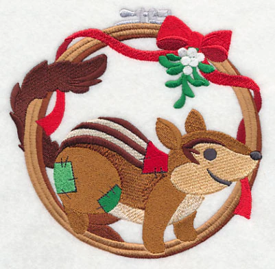 Hoop It Up Christmas Chipmunk - Image 4