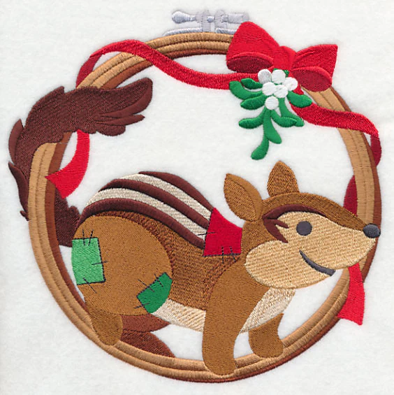 Hoop It Up Christmas Chipmunk - Image 6