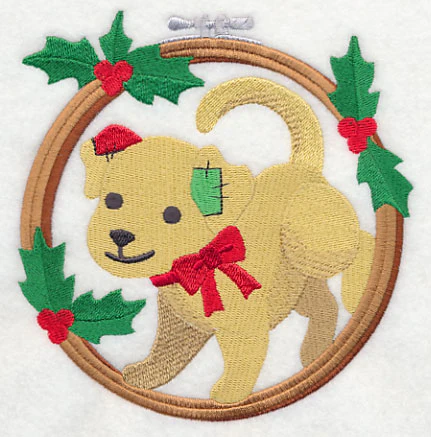 Hoop It Up Christmas Dog - Image 3