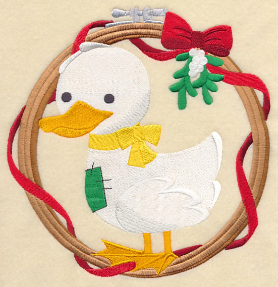 Hoop It Up Christmas Duck - Image 6