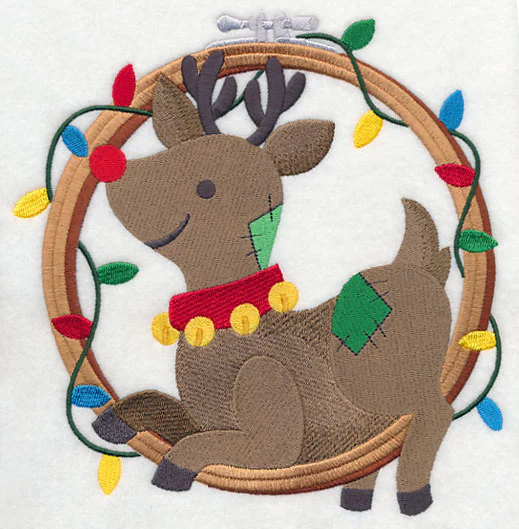 Hoop It Up Christmas Reindeer - Image 2