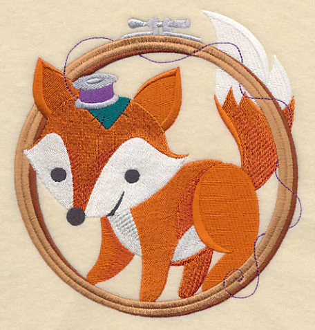 Hoop It Up Fox - Image 2